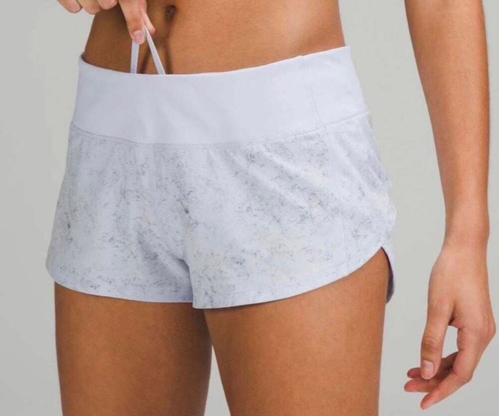 Lululemon Speed Up Mid Rise 4” Shorts Size 10